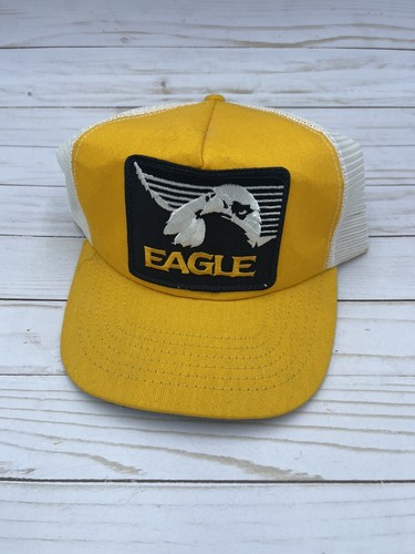 Vintage eagle trucker cap hat - eagle,