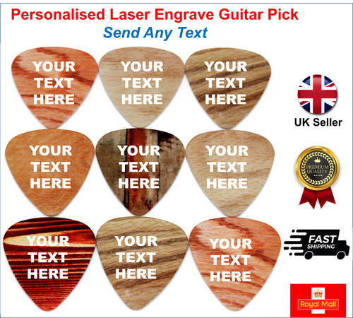 1pc personalised guitar - guitar, pick