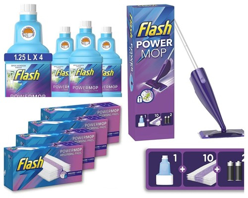 Flash power mop starter kit - flash,