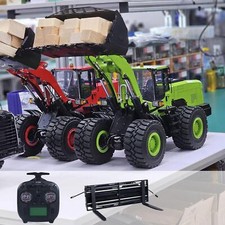1/14 Metal RC Hydraulic Loader WA480 Construction Machine Quick Coupler ST8Radio