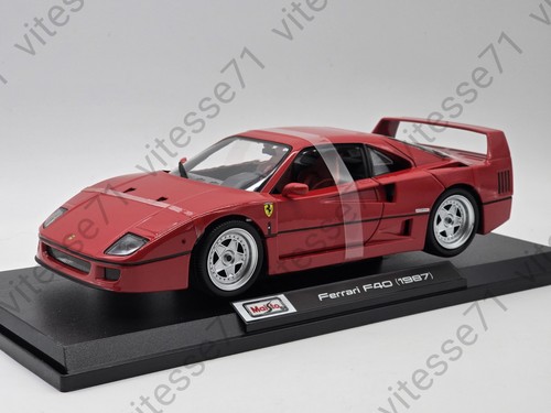 Ferrari f40 maisto - (1987), 1:18