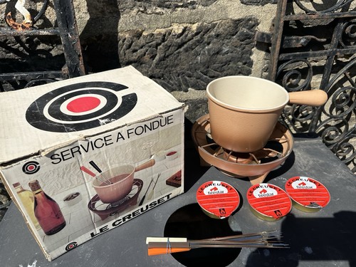 Creuset fondue cast iron - le,