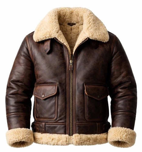 Men shearling aviator - b3,