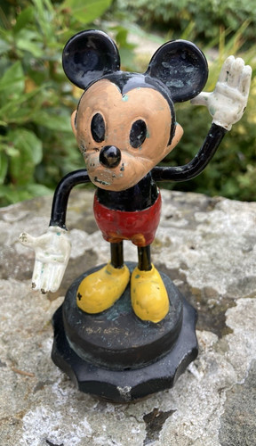 Mickey mouse car mascot - car,