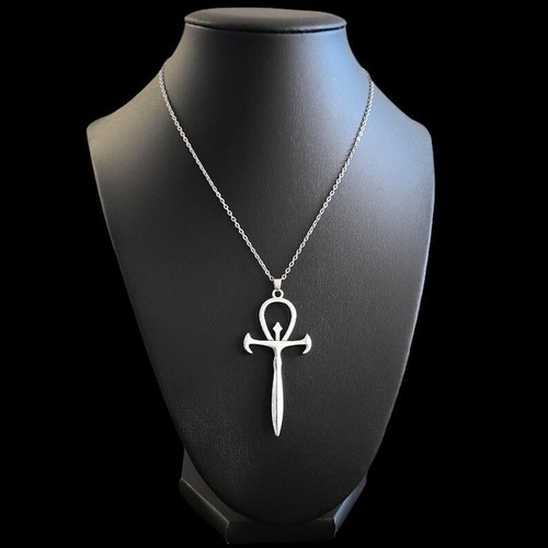 Ankh cross necklace egyptian - ankh,