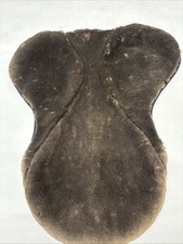 Brown Fur Seat Saver New Without Tags