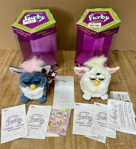 Furby tags boxed - furby, tags,boxed