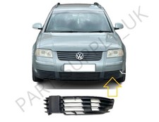 FOR VW PASSAT B5 2000-2005 FRONT BUMPER LOWER FOG LIGHT GRILLE TRIM LEFT N/S