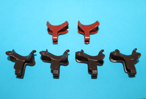 Playmobil brown saddles for - brown,