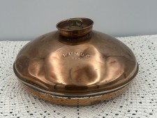 WUMUP Copper Hot Water Bottle Bed Warmer 1890-1910.