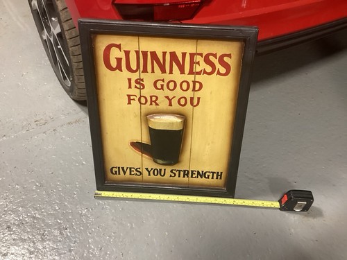 Vintage wooden guinness - vintage,