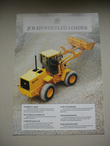 1987 jcb 425 wheeled loader - 1987,