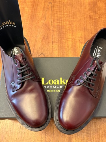 Loake kilmer burgundy - burgundy, polished