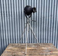Vintage Furse Theatre Stage Spot Light Lamp Tripod Mounted 240v Converted