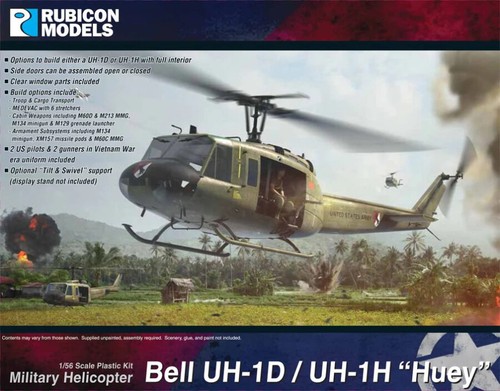 Rubicon models bell uh 1d - 1/56, uh-1d