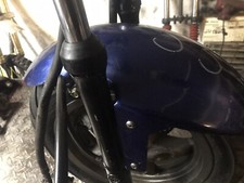 Daelim S5 Complete Front End Forks Wheel Mudguard Good Working Condition Brakes 