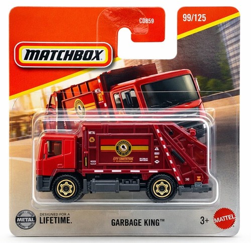 Matchbox garbage king - king., new