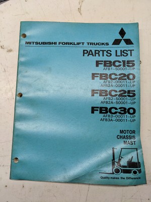 Mitsubishi fork lift truck - lift,