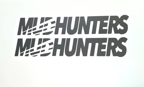 Mud hunters stickers - mud,