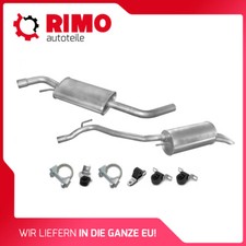 VW Transporter T4 1.9D 2.4D (1990-2003) Exhaust System Muffler With Mounting Kit
