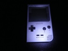 nintendo gameboy pocket silver console  - fully tested and working