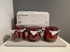 Ikea Vinterfint 3 Deep Red