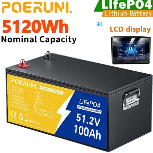 48v 100ah lifepo4 lithium - 100ah,