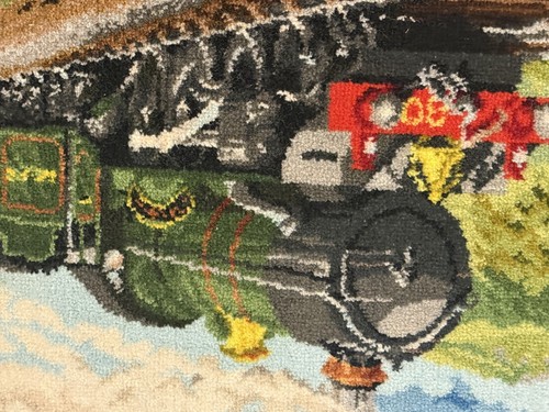 Genuine axminster picture rug - axminster,