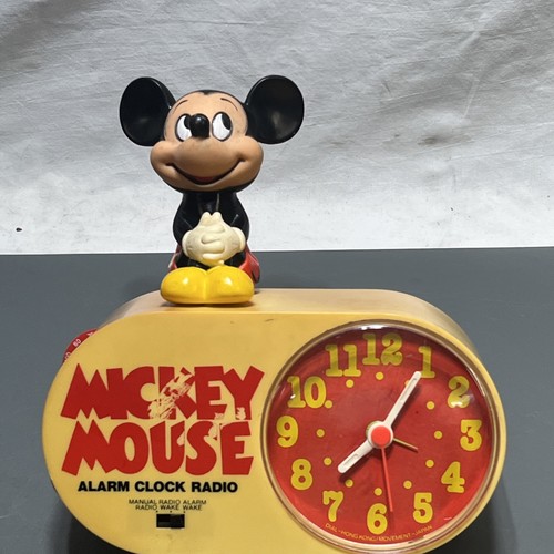 Vintage mickey mouse alarm - mouse,