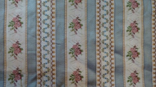 Old vintage french fabric - french,