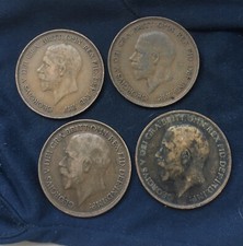 King George V *1911_1936* Pennies - Choice Of Year / Buy 4 + 2 Free Coins