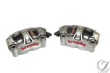 19 2019 Kawasaki ZX10R Ninja Front Brake Calipers Set Brembo Radial 100mm 