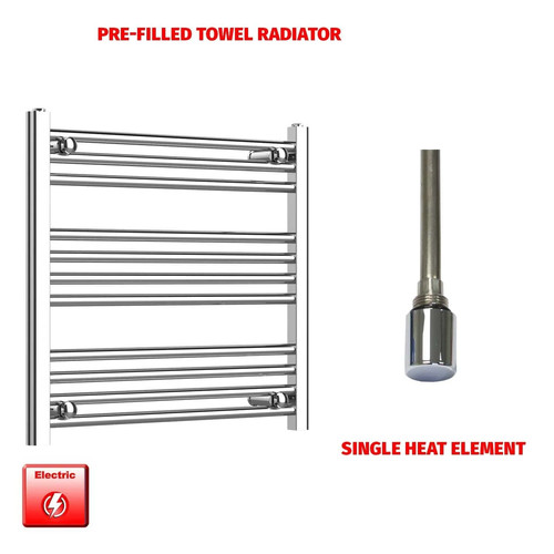 Chrome electric heated - heated, towel