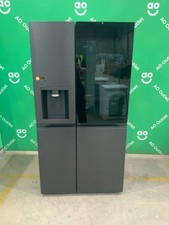 LG American Fridge Freezer Total No Frost Black Steel GSXE91EVAD #LF113347