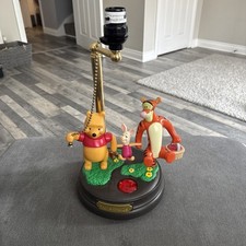 Vintage Disney - Winnie the Pooh & Friends - Animated Lamp- Untested - J