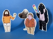 Homemade Card figures from