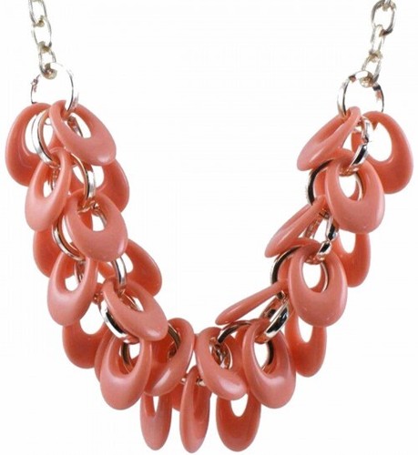 Oval loops necklace - oval,