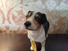 Vintage The Leonardo Collection Dog Figurine Design Created In England