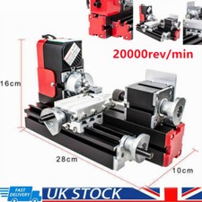 Multi Metal Mini Lathe DIY Wood Model Making Drilling Milling Machine Tools 220V