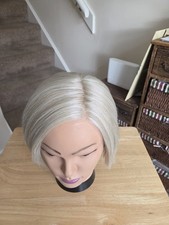 Raquel Welch blonde ice bob