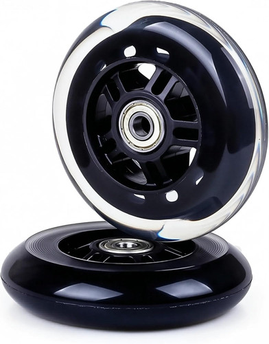 Scooter wheels quality pair - -,