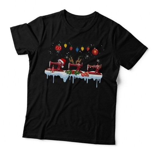 Christmas sewing machine - christmas,