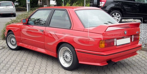 Bmw series e30 - rear, roof