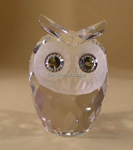 Swarovski crystal owl large - swarovski,