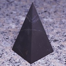 Shungite Tall pyramid  50mm