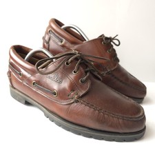 Sebago brown leather - brown,