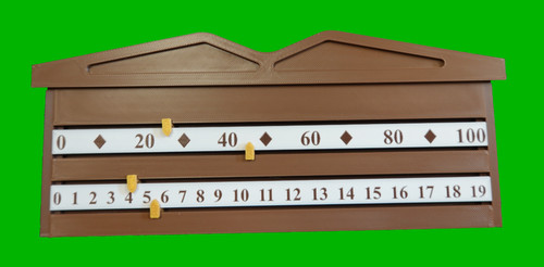 Compact tabletop scoreboard - compact,