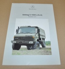 Mercedes Benz Unimog U 1550 L