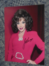 JOAN COLLINS - BENIDORM / THE STUD /  THE BITCH  - 10x8  PHOTO SIGNED (1)