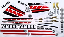 Yamaha Aerox MBK Nitro Red Gold Factory DECOR DECAL KIT Sticker Fairing